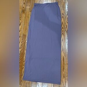 Chic Purple Pencil Skirt
